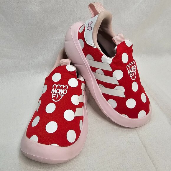 Adidas x Disney Minnie Mouse Monofit Trainer Shoes Toddler Girls Size 9K - Picture 1 of 11